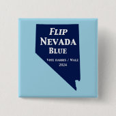Nevada Blue im Jahr 2024 gedreht Button (Vorderseite)