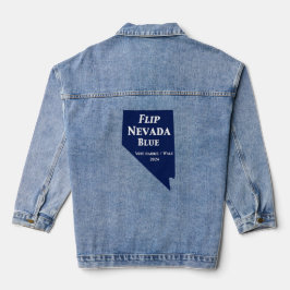 Nevada Blue im Jahr 2024 gedreht Jeansjacke