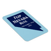 Nevada Blue im Jahr 2024 gedreht Magnet (Rechte Seite)