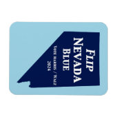 Nevada Blue im Jahr 2024 gedreht Magnet (Horizontal)