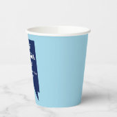 Nevada Blue im Jahr 2024 gedreht Pappbecher (Links)