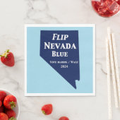 Nevada Blue im Jahr 2024 gedreht Serviette (Beispiel)