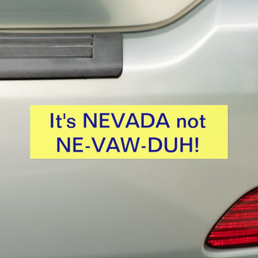 Nevada bumbersticker autoaufkleber (Auf Auto)