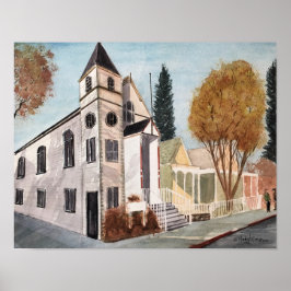 NEVADA CA SCENES - WASSERFARBE POSTER