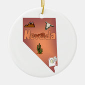 Nevada Christmas Tree Ornament (Vorne)