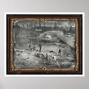 Nevada City, 1852 von Joseph Blaney Starkweath Poster