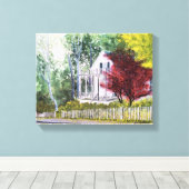 NEVADA CITY - FALL LEINWANDDRUCK (Insitu (Holzboden))