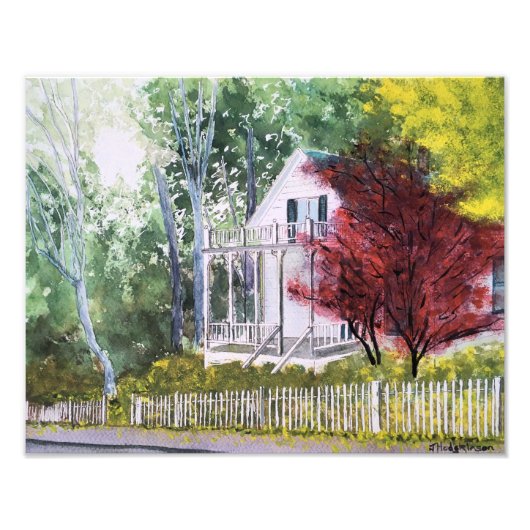 NEVADA CITY Foto Print (Vorne)