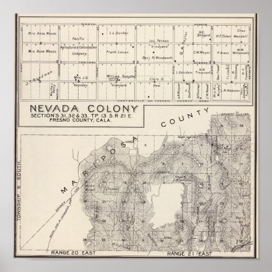 Nevada Colony Poster (Vorne)