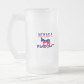 Nevada Demokrat Mattglas Bierglas (Links)