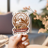 Nevada Der Silberne Staat Aufkleber