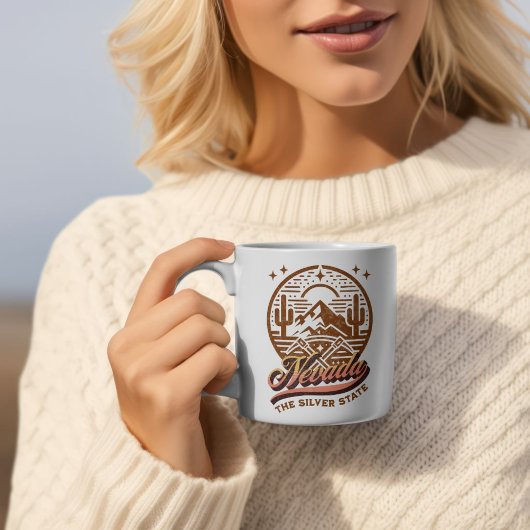 Nevada Der Silberne Staat Kaffeetasse