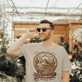 Nevada Der Silberne Staat T-Shirt