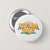 Nevada - Der Silberner Staat Button (Vorne & Hinten)