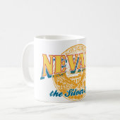 Nevada - Der Silberner Staat Kaffeetasse (Vorderseite Links)