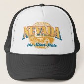 Nevada - Der Silberner Staat Truckerkappe (Vorderseite)