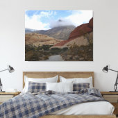 Nevada Desert Scene Calico Basin Leinwanddruck (Insitu (Schlafzimmer))