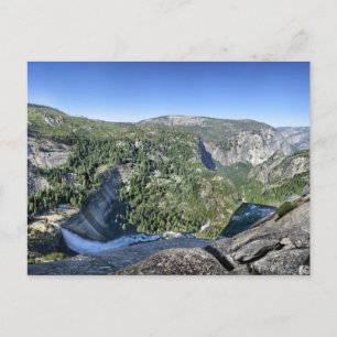 Nevada Fall von Liberty Cap - Yosemite Postkarte