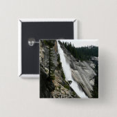 Nevada Falls at Yosemite National Park Button (Vorne & Hinten)