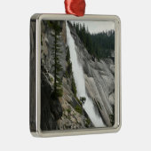 Nevada Falls at Yosemite National Park Ornament Aus Metall (Rechts)