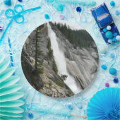 Nevada Falls at Yosemite National Park Pappteller (Party)