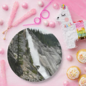 Nevada Falls at Yosemite National Park Pappteller (Party)