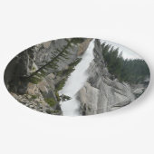 Nevada Falls at Yosemite National Park Pappteller (Schrägansicht)