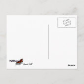 Nevada Falls at Yosemite National Park Postkarte (Rückseite)