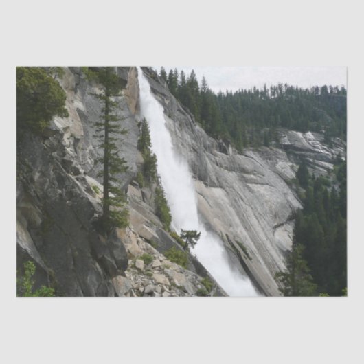Nevada Falls at Yosemite National Park Seidenpapier (Vorderseite)