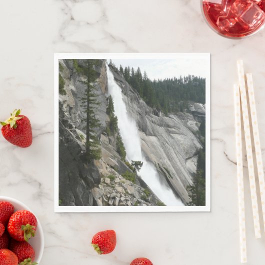 Nevada Falls at Yosemite National Park Serviette (Beispiel)