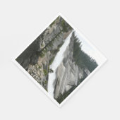 Nevada Falls at Yosemite National Park Serviette (Ecke)