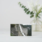 Nevada Falls at Yosemite National Park Visitenkarte (Stehend Vorderseite)