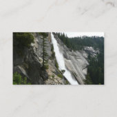 Nevada Falls at Yosemite National Park Visitenkarte (Rückseite)