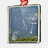 Nevada Falls from Panorama Trail Yosemite Silbernes Ornament (Links)