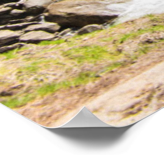 Nevada Falls Poster (Ecke)