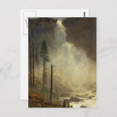 Nevada Falls Postkarte (Vorne/Hinten)