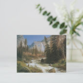 Nevada Falls Postkarte (Stehend Vorderseite)