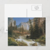 Nevada Falls Postkarte (Vorne/Hinten)