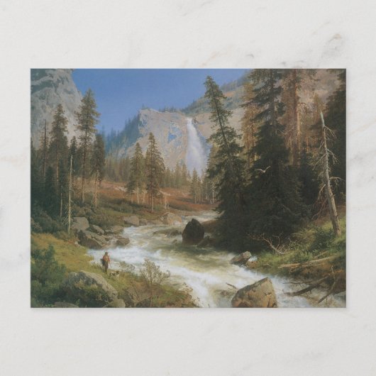 Nevada Falls Postkarte (Vorderseite)