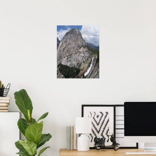 Nevada Falls und Liberty Cap Poster (Heimbüro)