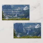 Nevada Falls vom Panorama Trail Visitenkarte (Vorne/Hinten)