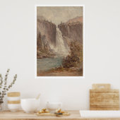 Nevada Falls, Yosemite (1252) Poster (Küche)