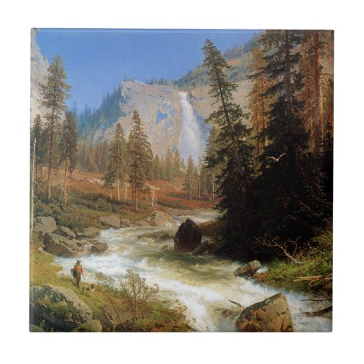 Nevada Falls, Yosemite Fliese (Vorderseite)