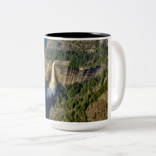 Nevada Falls, Yosemite-Nationalpark Zweifarbige Tasse