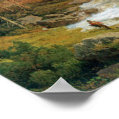 Nevada Falls, Yosemite Poster (Ecke)