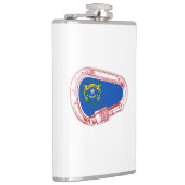 Nevada Flag Klettersteig Carabiner Flachmann (Rechts)