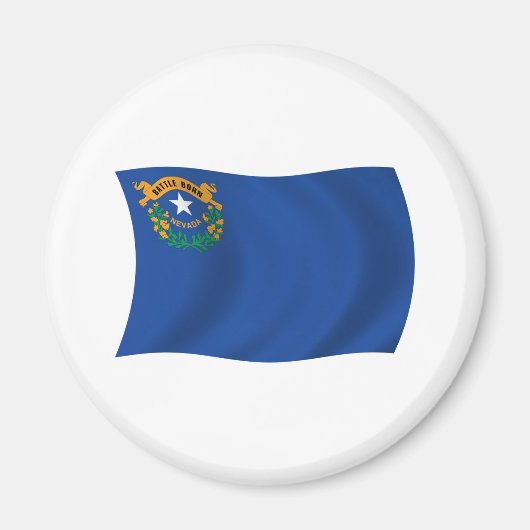 Nevada Flag Magnet (Vorne)