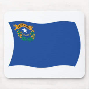 Nevada-Flag-Maustaste Mousepad