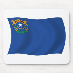 Nevada-Flag-Maustaste Mousepad