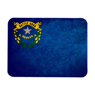 Nevada-Flagge; Magnet